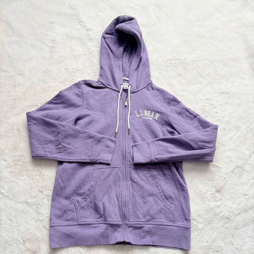 L.L. Bean Hoodie | Campcore Cottagecore Outdoor Essential | Cozy Heritage Fleece - Picture 2 of 16